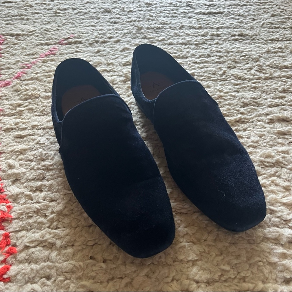 Aquatalia Navy Blue Flats